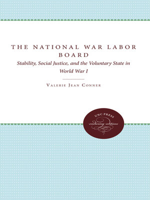 cover image of The National War Labor Board